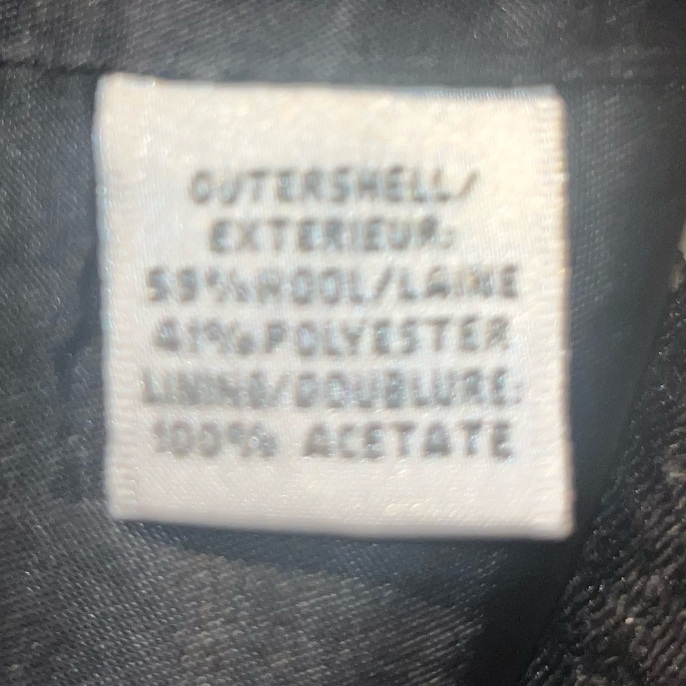 Talbots Houndstooth Wool Jacket - 8 - image 6